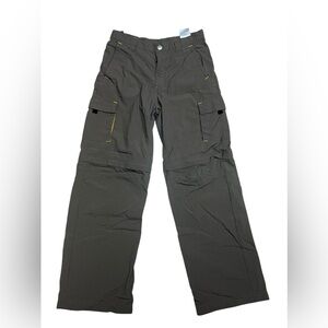 Columbia omni-shade convertible pants/shorts boys